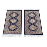 Pair of oriental rugs 110cm x 70cm