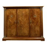 Empire style mahogany and gilded bronze sideboard circa 1950