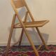Chaise pliante cannage