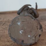 Sculpture representing a woman holding a child - original terracotta