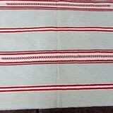 Dhurri Indian carpet handmade 95x145cm 1970