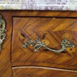 Curved chest of drawers louis XV