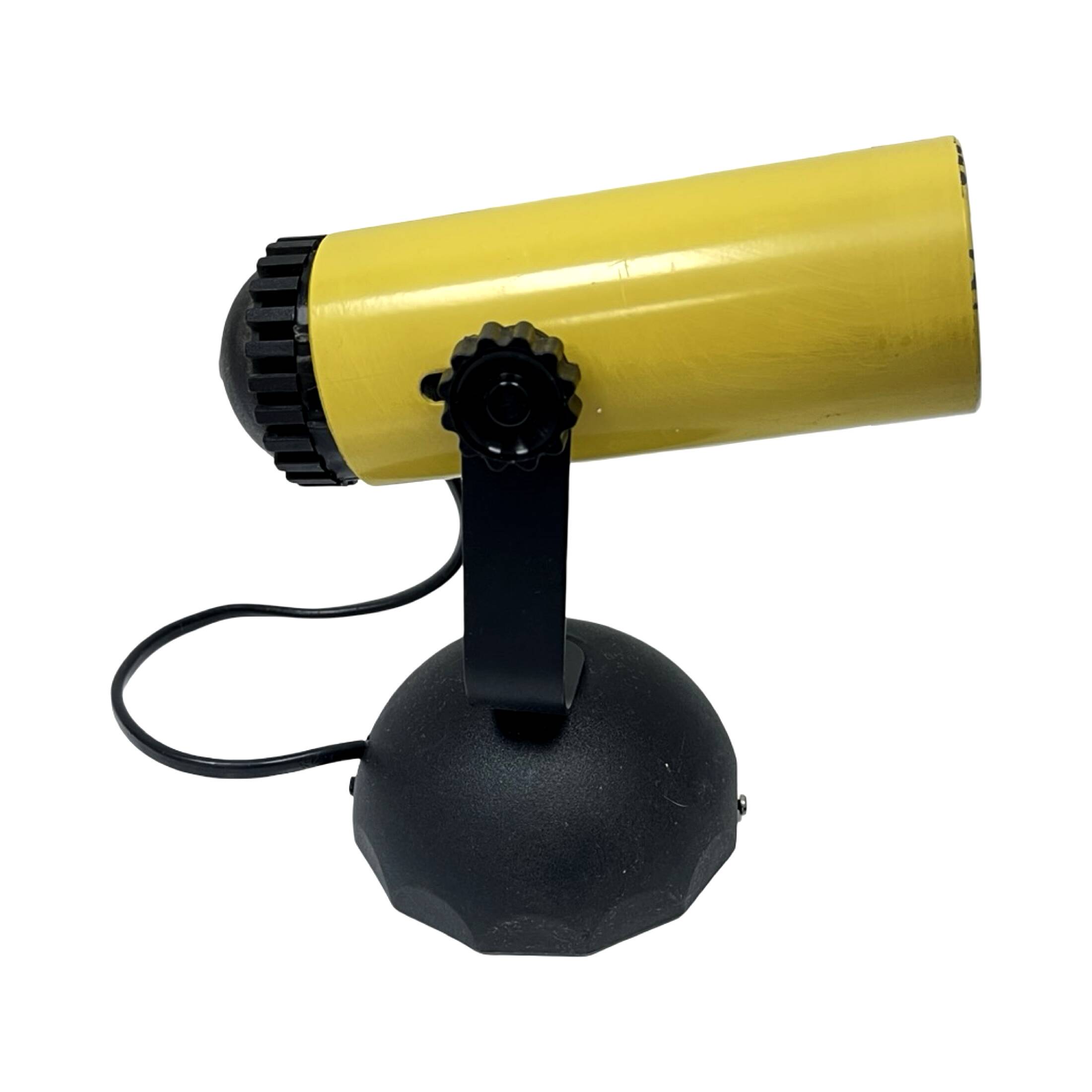 Yellow lamp, wall lamp POLAM PIŁA Type 12, Poland 1970s.