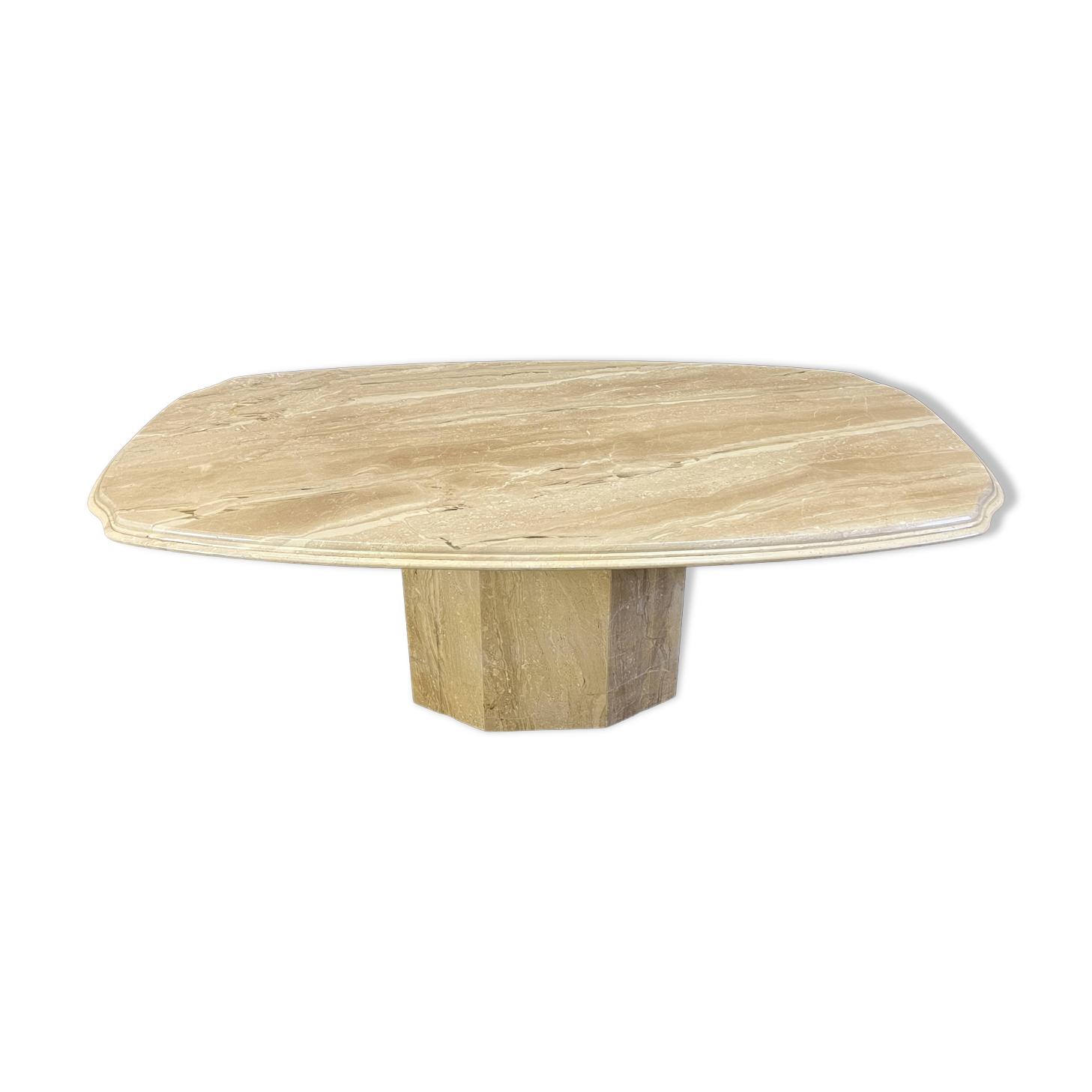 Vintage marble dining table, 1970s