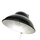 BLACK ENAMELLED TOLE WALL LAMP 1940 LEGRAND Ø 25 CM