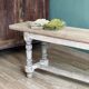 Old farmhouse benches - solid oak wood