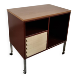 Vintage Italian Cabinet on Wheels, 1970s