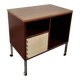 Vintage Italian Cabinet on Wheels, 1970s