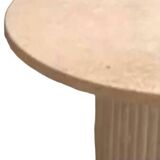 Travertine coffee table, stone table