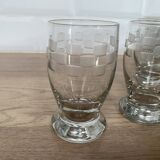 Set of 6 glasses