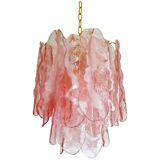 Lustre en verre de Murano