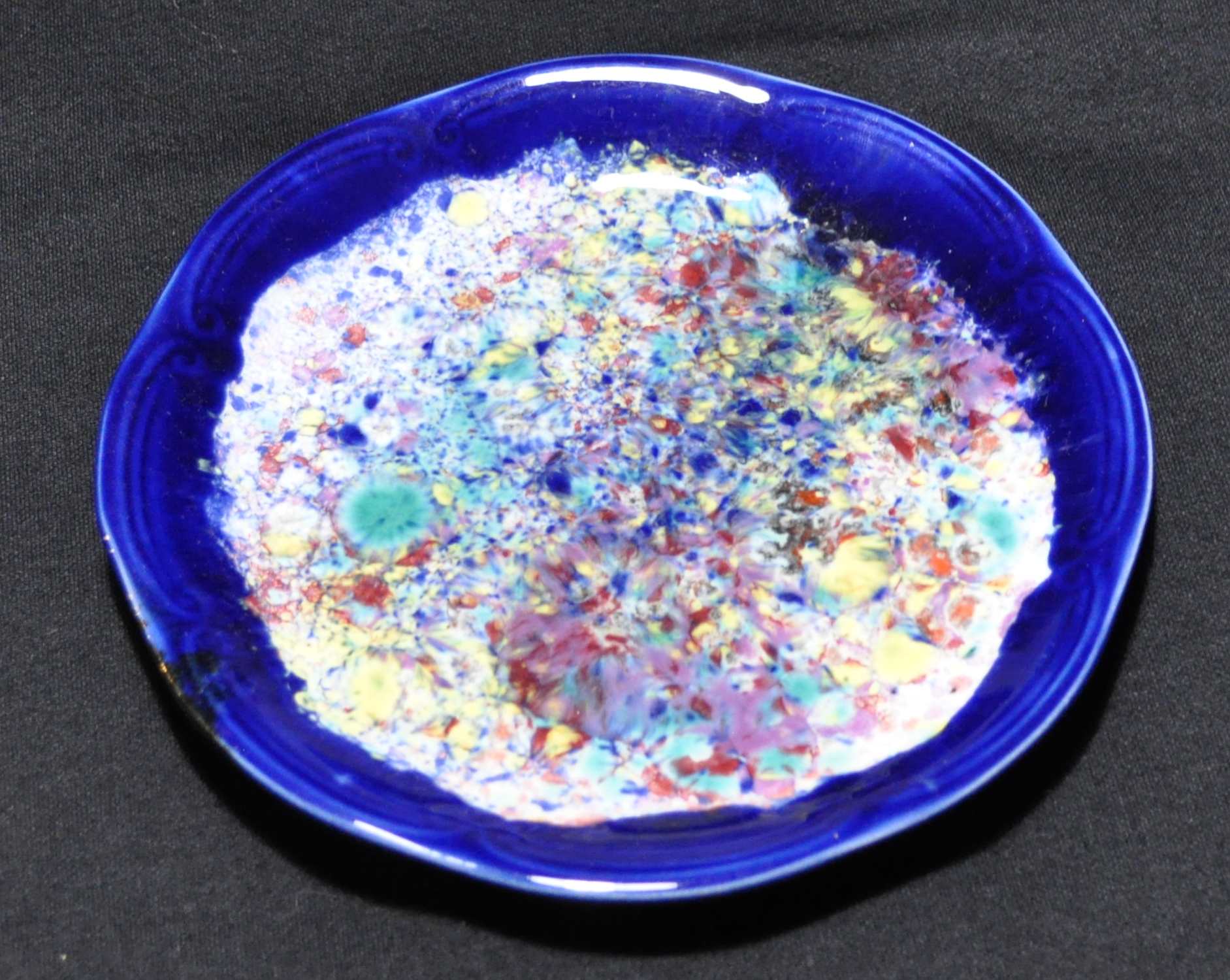 Set of 5 vintage Gaston Gaubier Morvan plates