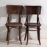 Set of antique chairs (circa 1920). Set of 4 pieces