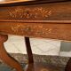 Worker end or back of sofa with inlaid decoration of period Charles X