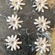 Set of six tin knife holders of the manor