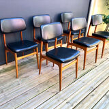 Set of Scandinavian chairs