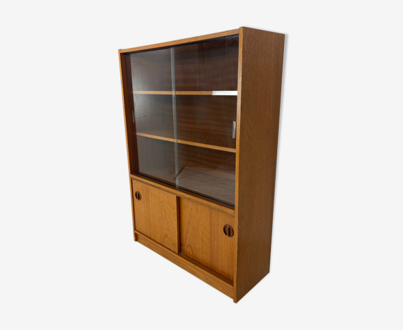 Vitrine scandinave en teck, années 1960