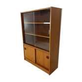 Vitrine scandinave en teck, années 1960
