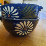 Alsatian service in glazed terracotta