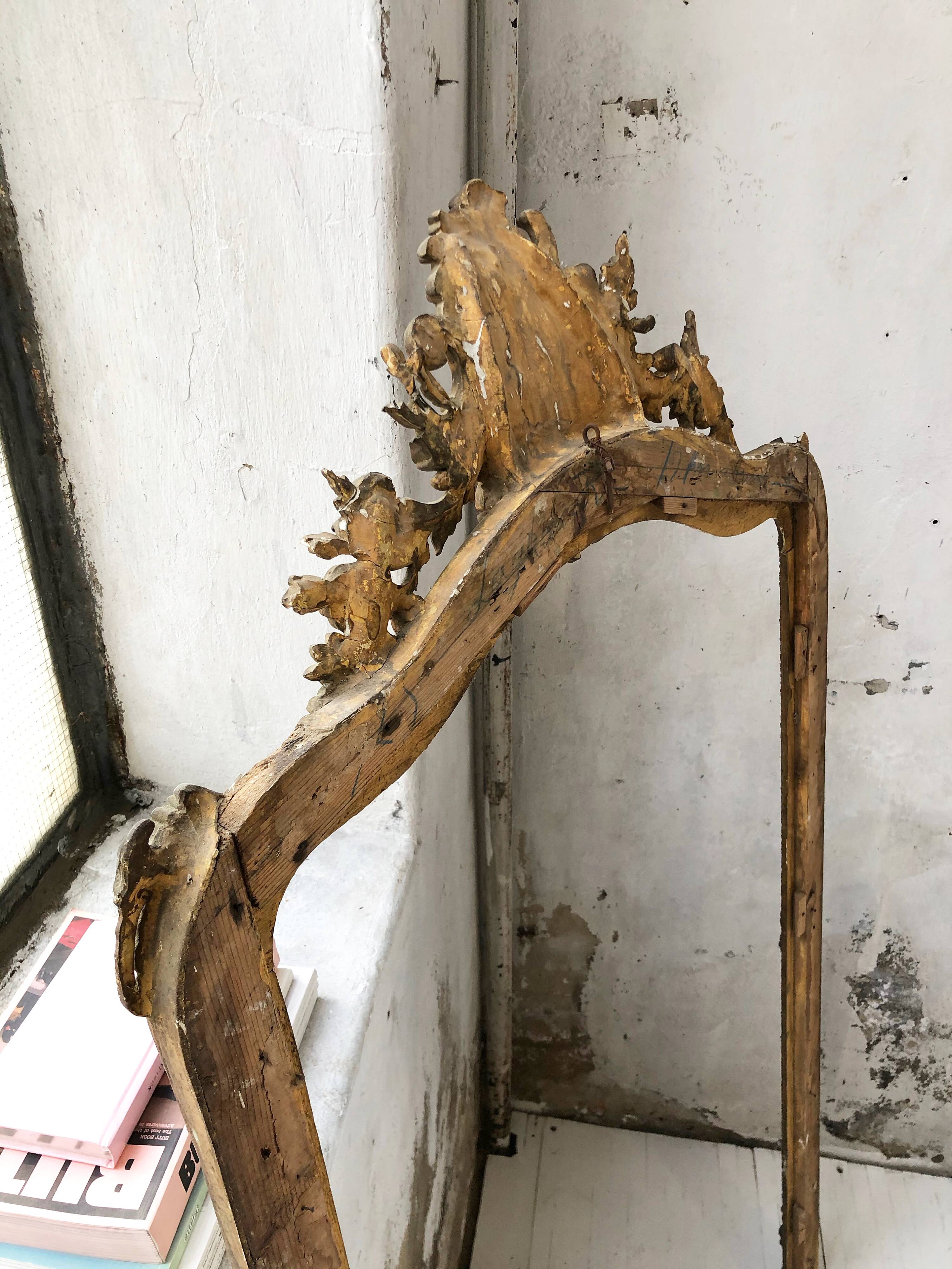 Louis XV Rock mirror frame