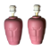 Dutch Palm beach Art Deco style Memphis ceramic vases, ca 1980