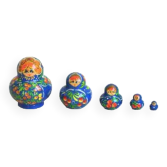 Series of Russian dolls