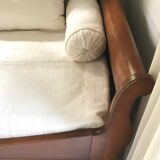 Cherry corner bed bench