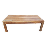 Table basse en teck 140 x 70 x 47 cm