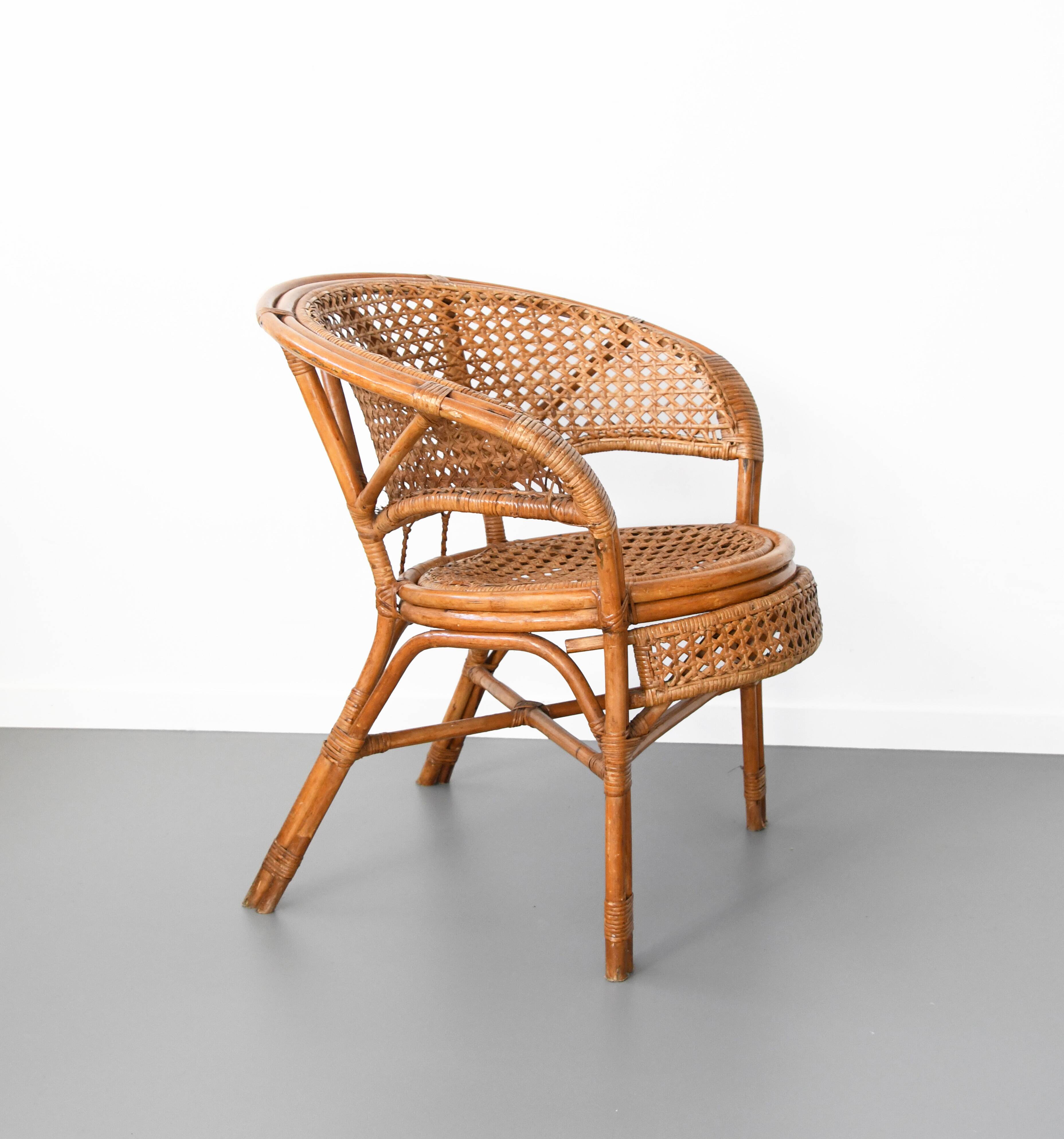 rattan chair
