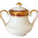 Service complet 78 pièces en porcelaine de Limoges filet or