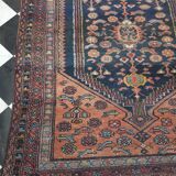 Tapis d'orient persan fait main hamadan 192 x 140