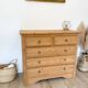 Commode en pin massif - esprit campagne chic