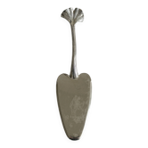 Pelle a gateau metal blanc ginkgo