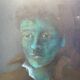 20th Oil School on Canvas Portrait of Man in the Shadows 62 X 50