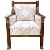 Empire Restoration armchair, 1825, France