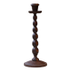 Cast iron candlestick, late 19th century