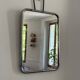 Vintage barber mirror