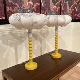 Pair of Scandinavian design lamps from the 1960s.