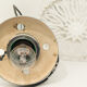 Space age hanging lamp