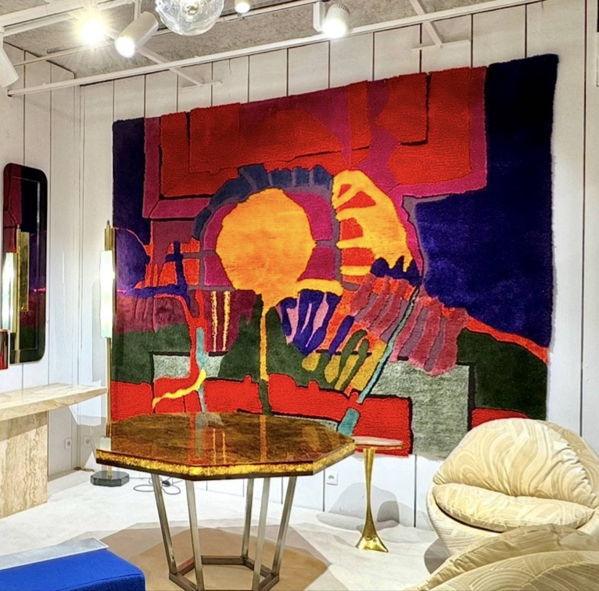 Huge tapestry or carpet 1972