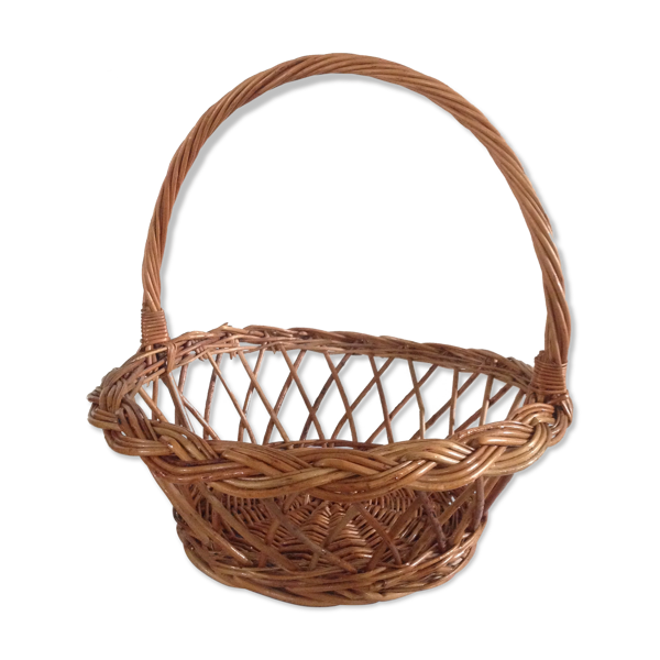 Panier rond ancien jours croisés — Beyit