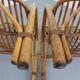 Set of Italian Bamboo Armchairs, 1970s