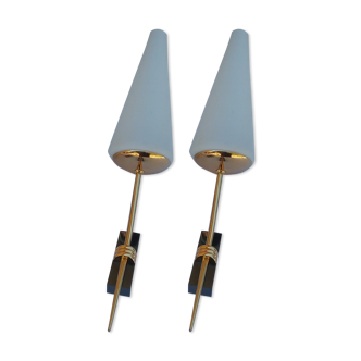 Pair wall sconces