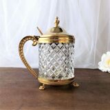 Candy box glass and brass