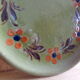 Glazed terracotta dish