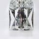 Paire d'appliques murales en cristal facetté et chrome / lampes murales en verre prisme par Kinkeldey