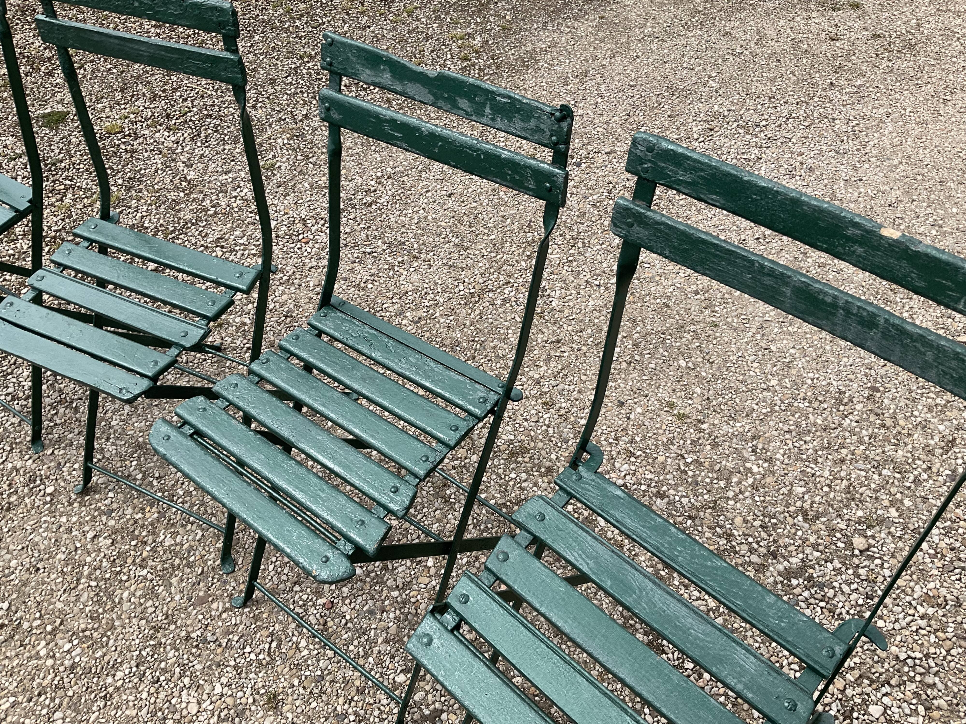 Chaises pliantes
