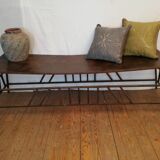Metal bench