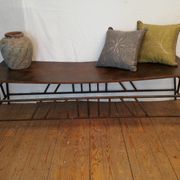 Metal bench
