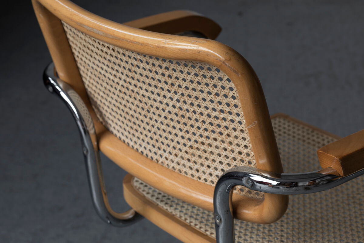 Set of 4 ‘Cesca’ dining chairs Marcel Breuer, Italy, 1970’s